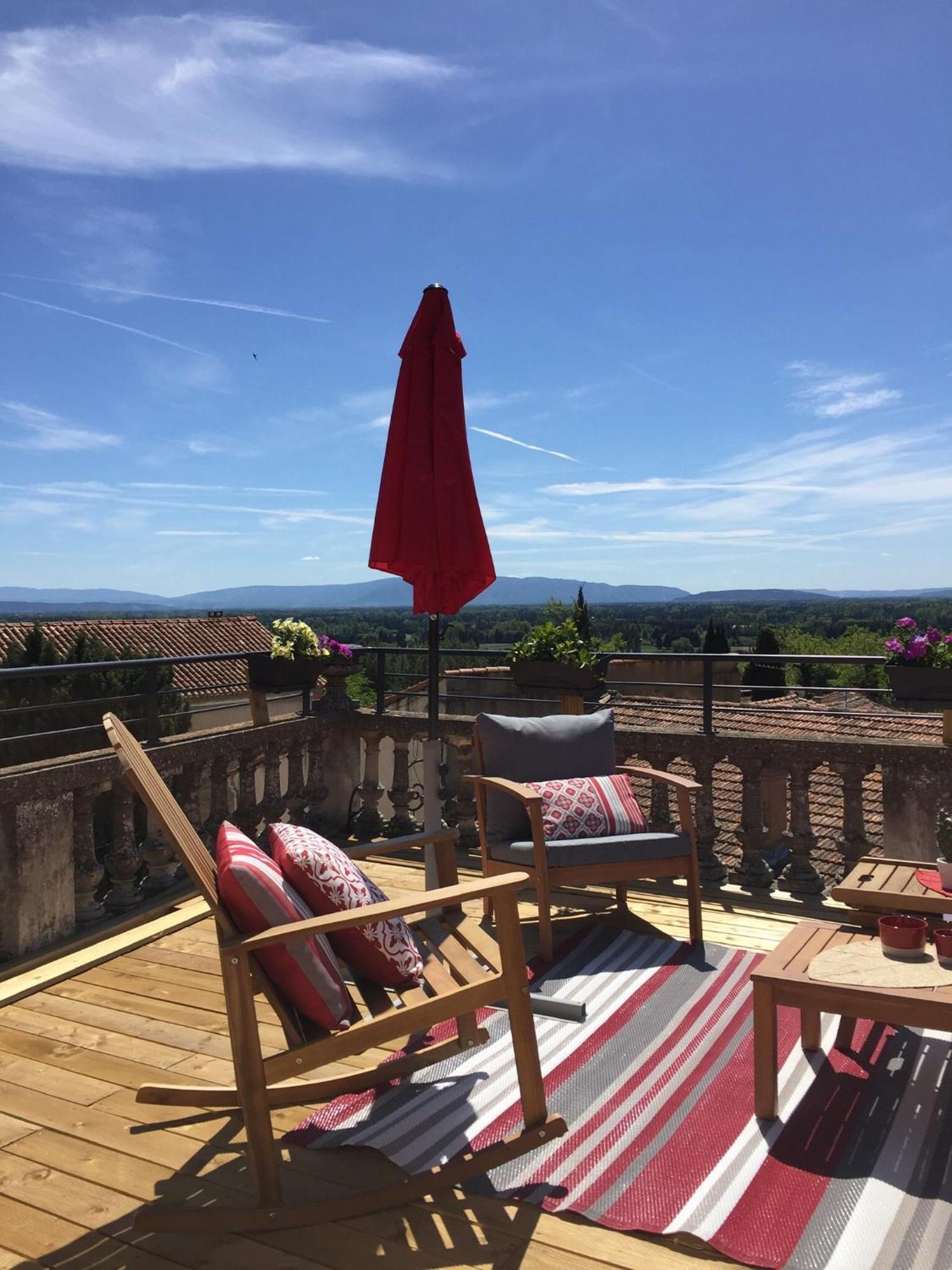 Un Soir Sous Les Etoiles Bed & Breakfast Châteauneuf-de-Gadagne Екстериор снимка